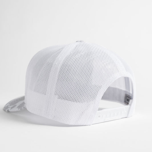 Big Tuna Mesh Snapback - White Duck Camo