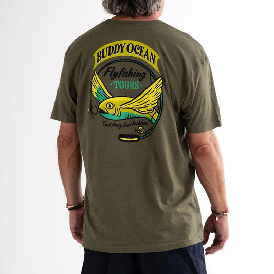 Flyfishing Tours - Military Green