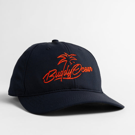 Buddy Ocean Script Performance Cap - Navy