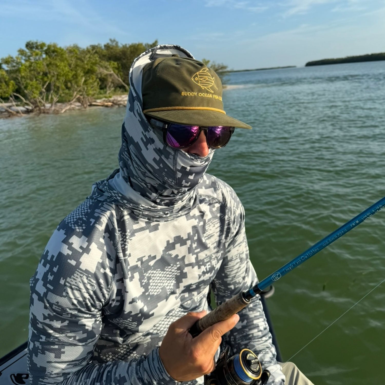 Buddy Ocean Fish Club Unstructured Snapback