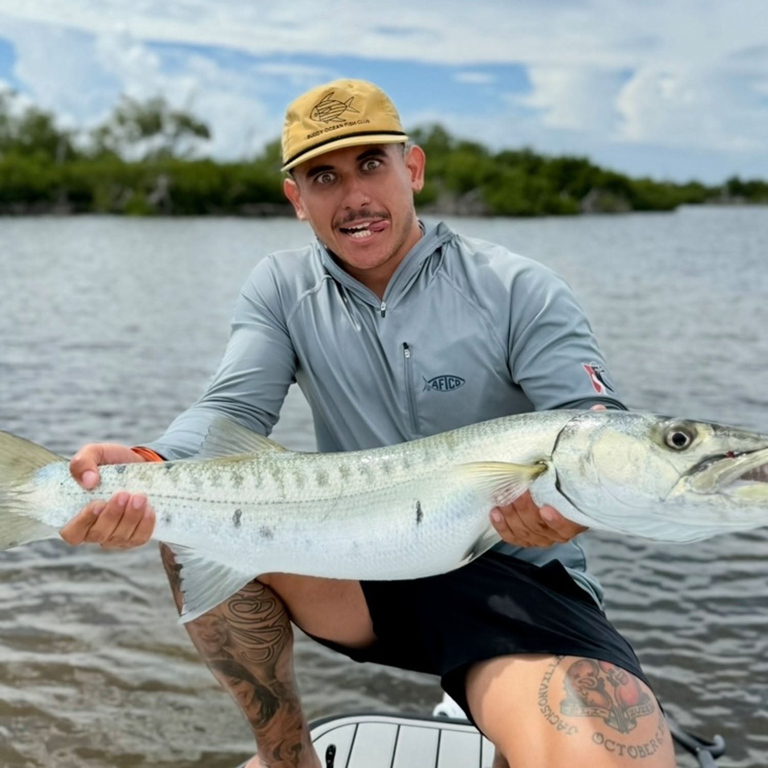 Buddy Ocean Fish Club Unstructured Snapback