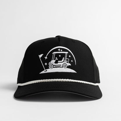 Fairway Rider Snapback - Black