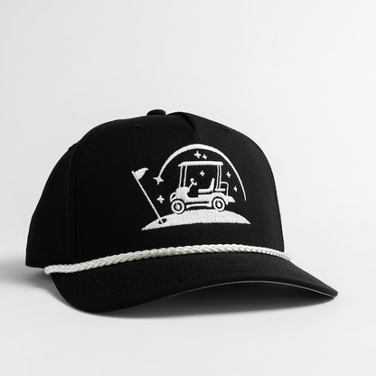 Fairway Rider Snapback - Black