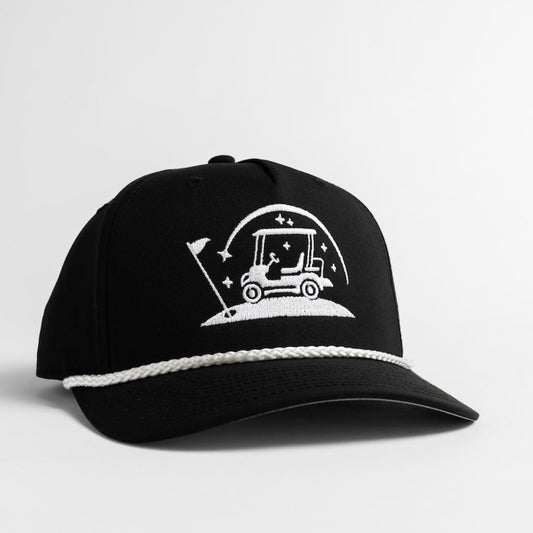 Fairway Rider Snapback - Black