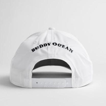 Fairway Rider Snapback - White
