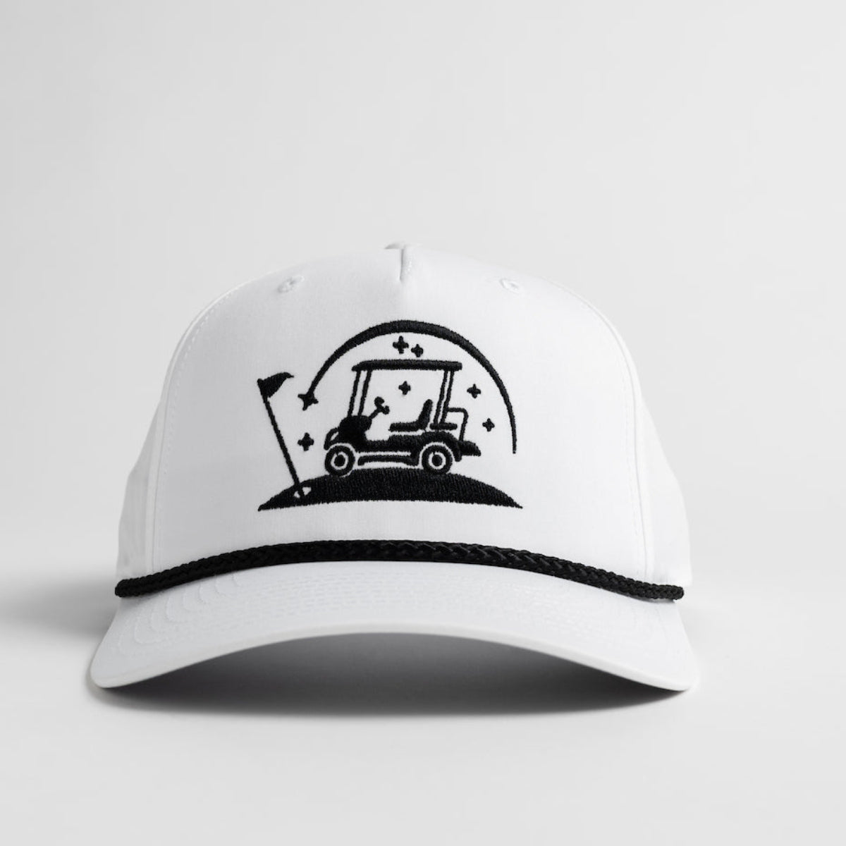 Fairway Rider Snapback - White
