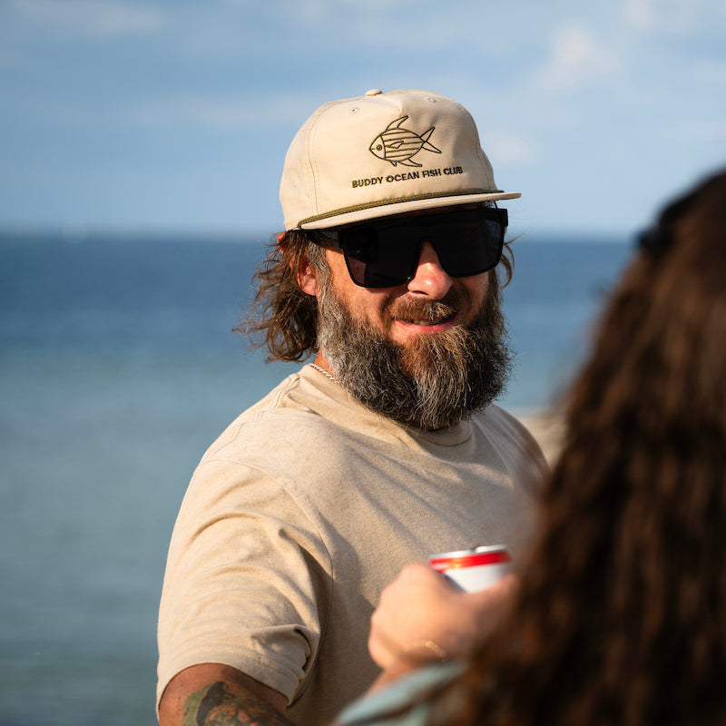 Buddy Ocean Fish Club Unstructured Snapback