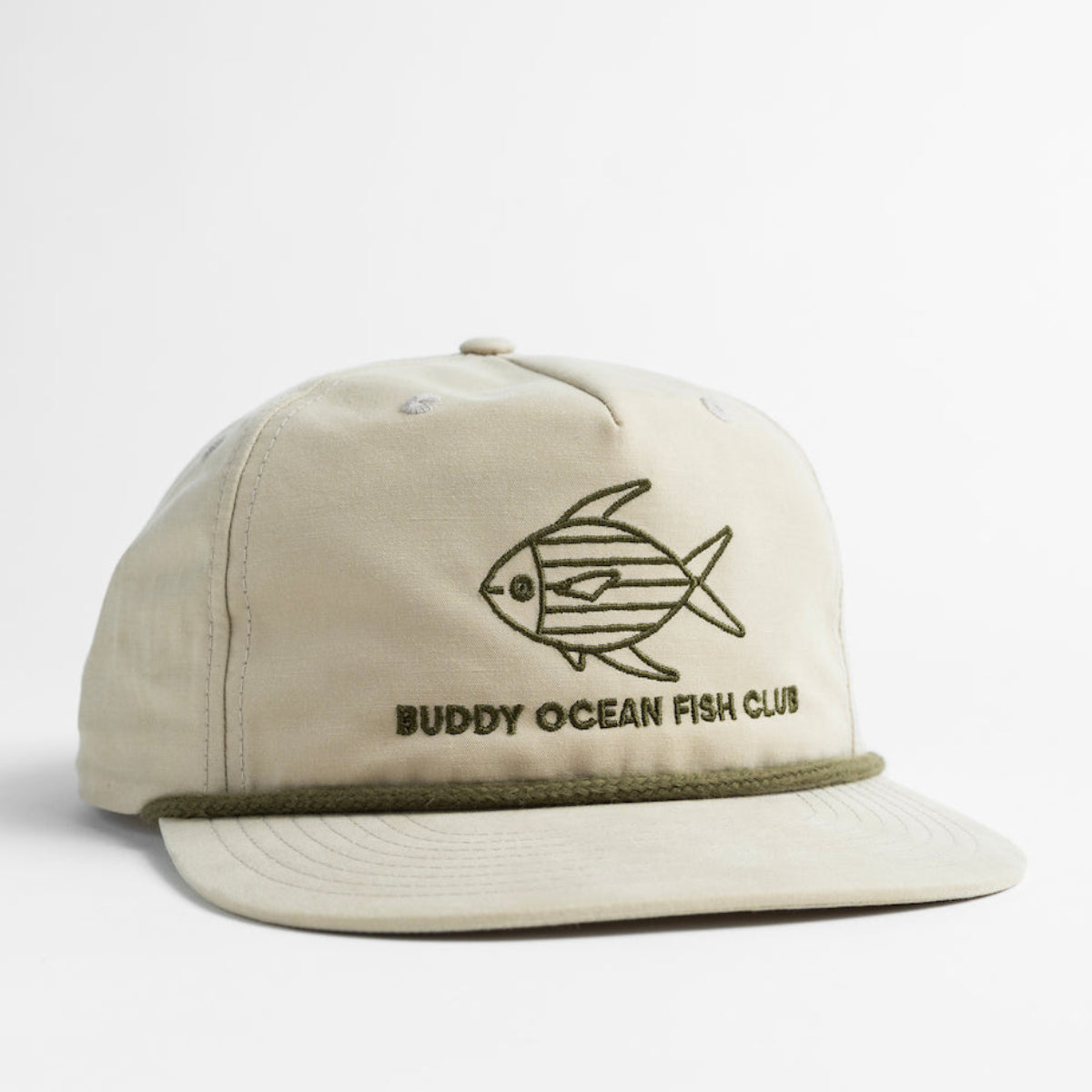 Buddy Ocean Fish Club Unstructured Snapback