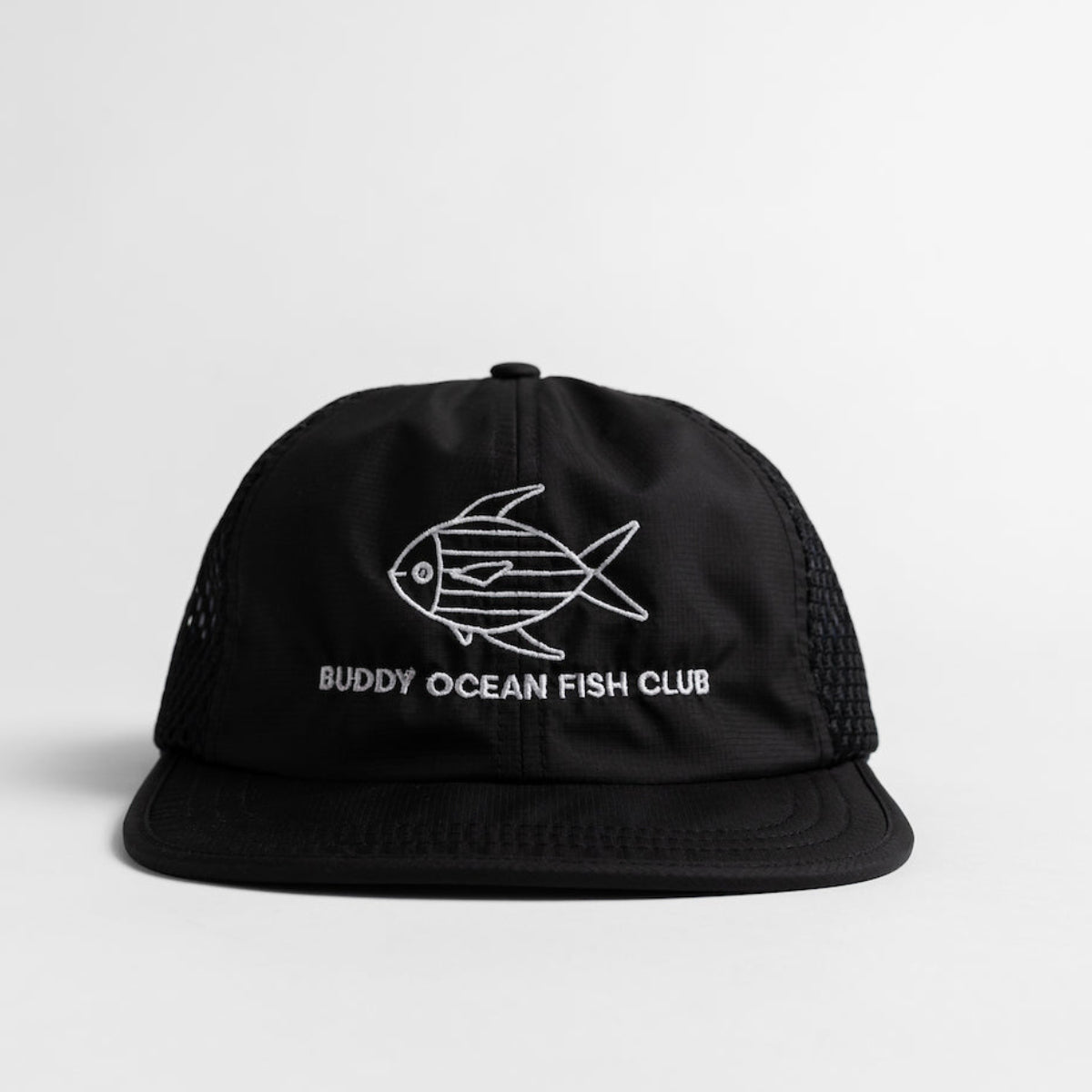 Buddy Ocean Fish Club Unstructured Mesh Velcro - Black