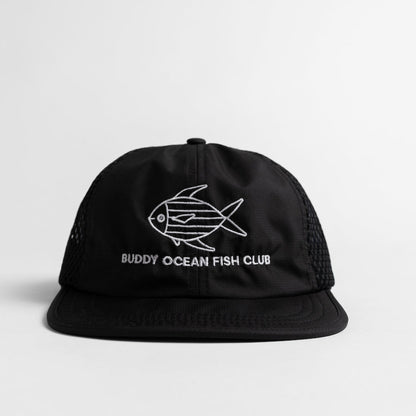 Buddy Ocean Fish Club Unstructured Mesh Velcro - Black