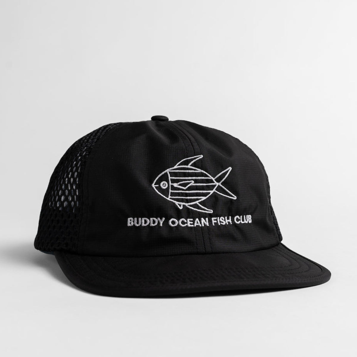 Buddy Ocean Fish Club Unstructured Mesh Velcro - Black