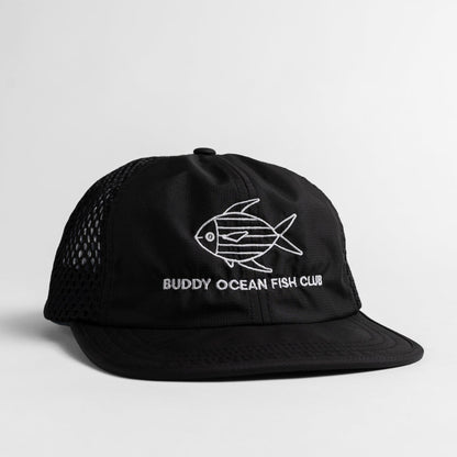 Buddy Ocean Fish Club Unstructured Mesh Velcro - Black
