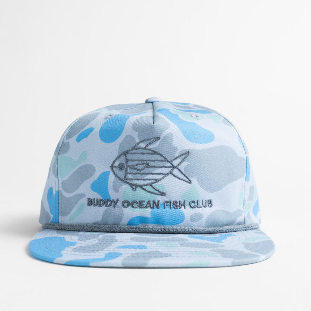 Buddy Ocean Fish Club Unstructured Snapback