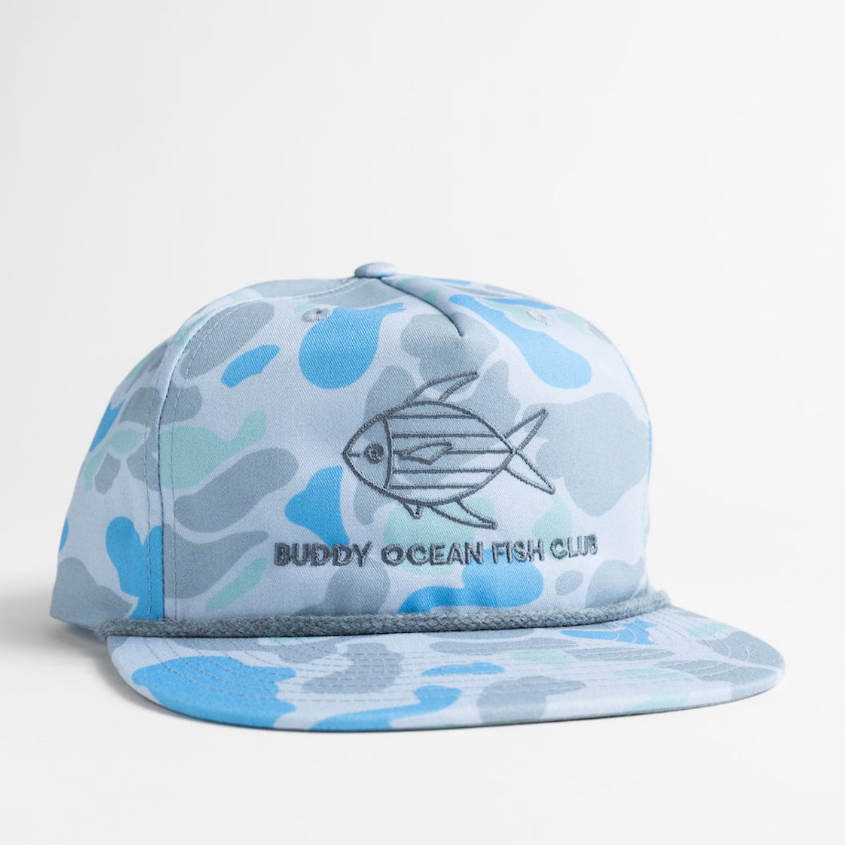 Buddy Ocean Fish Club Unstructured Snapback