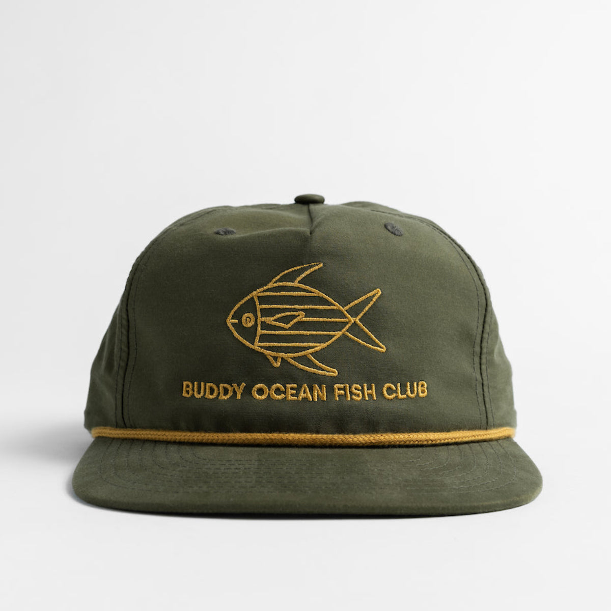 Buddy Ocean Fish Club Unstructured Snapback