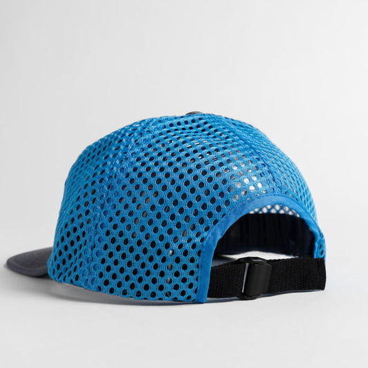 Buddy Ocean Fish Club Unstructured Mesh Velcro Hat - Blue