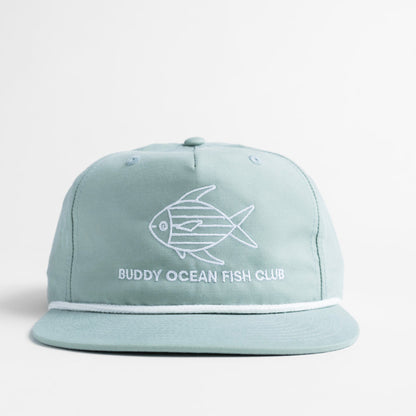 Buddy Ocean Fish Club Unstructured Snapback - Sea Foam