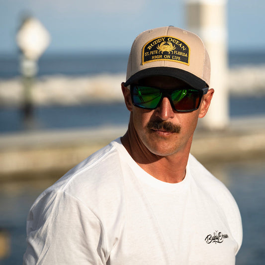 Gold Crab Snapback