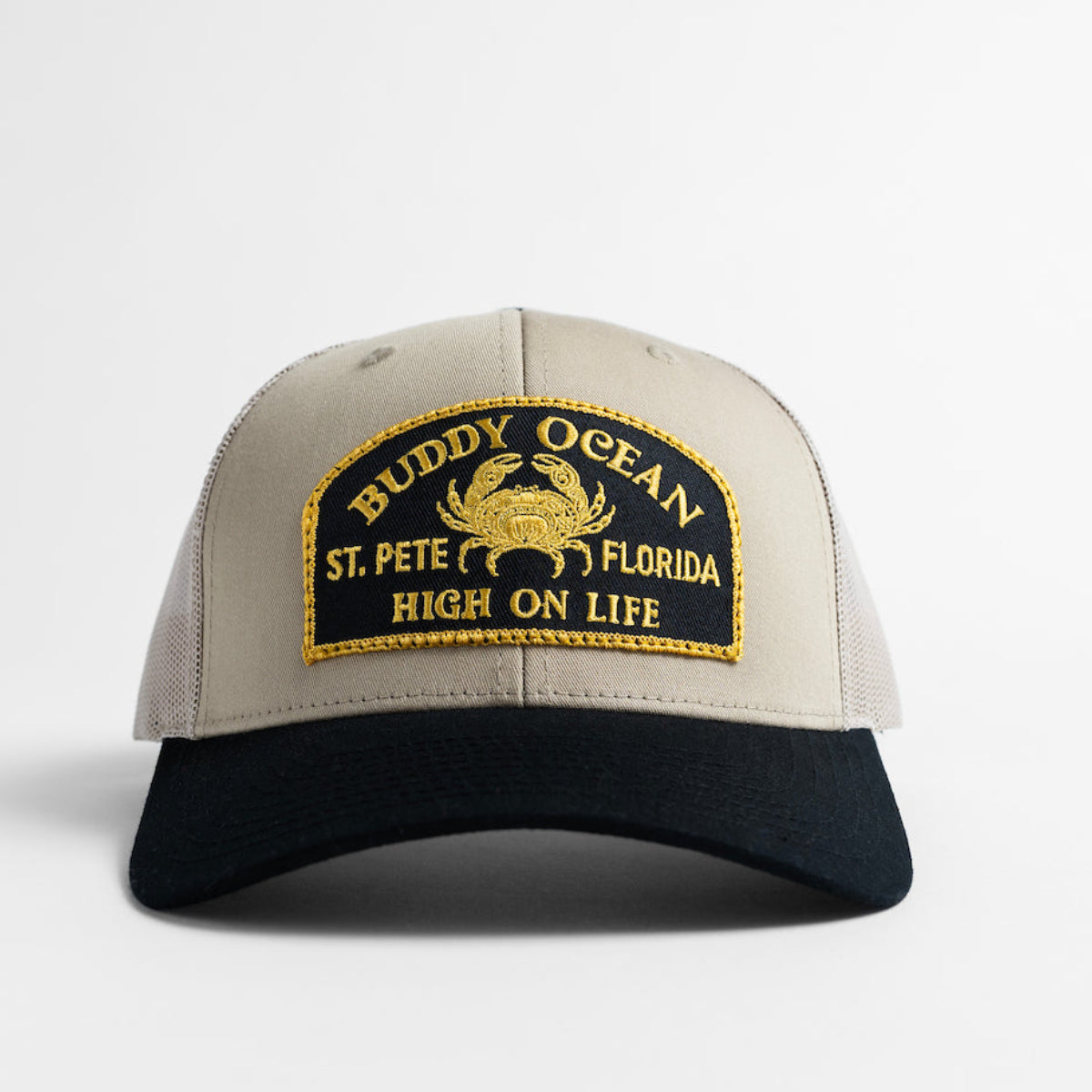 Gold Crab Snapback