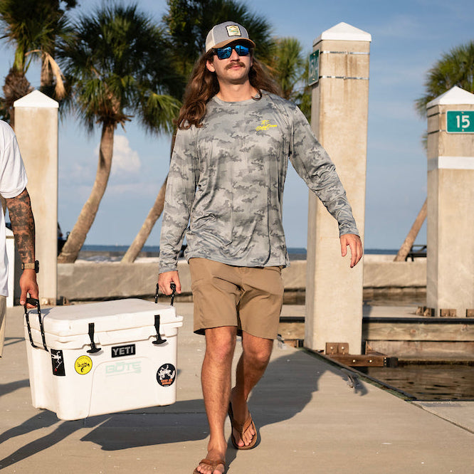 Tidal Camo Performance Sun Shirt