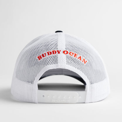 Red Crab Mesh Snapback