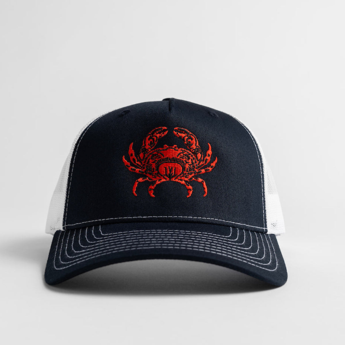 Red Crab Mesh Snapback